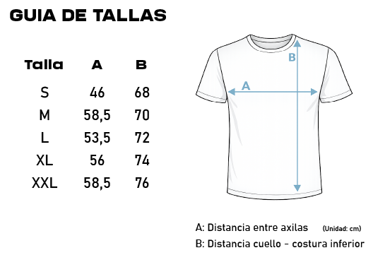 Guía de tallas